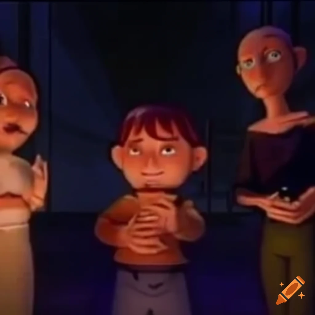 1998 UK late-night CGI animated short film, What Fate Omoroca