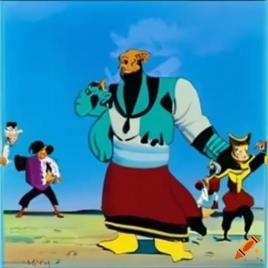 1996 cartoon series Baraka