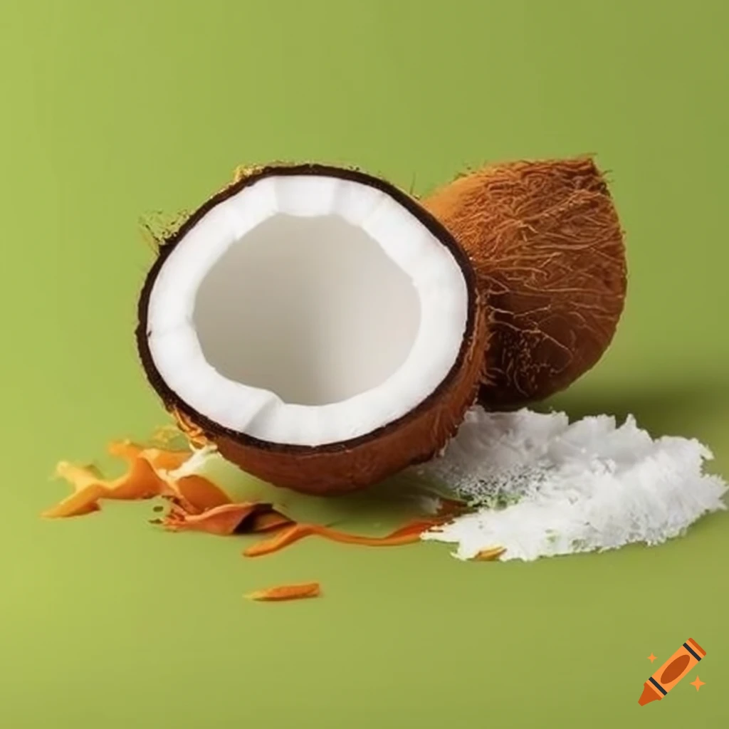 Grated coconut
