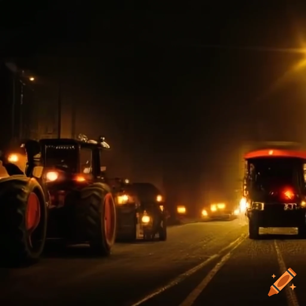 Tractor traffic view