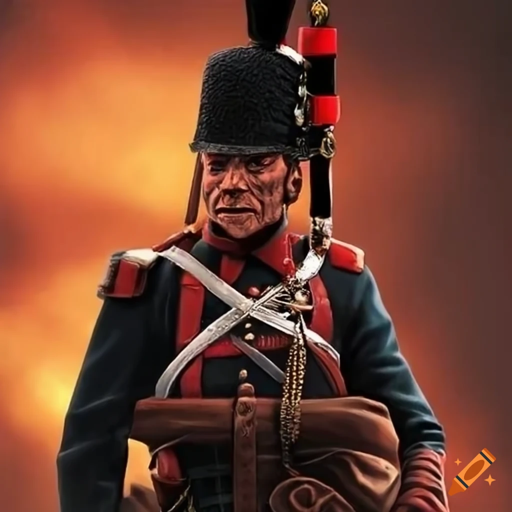 Scottish soldier during the Napoleonic Wars