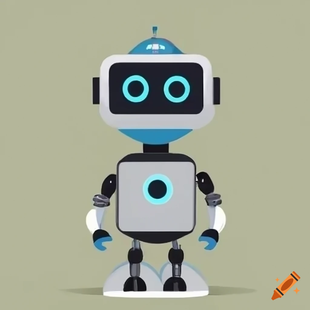 Friendly robot waving in Slack promotional image