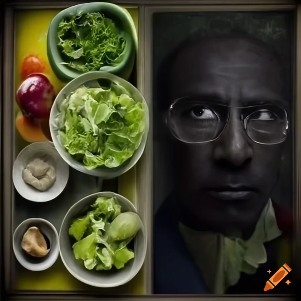 Vegetable Noir movie poster with vegetarian detectives