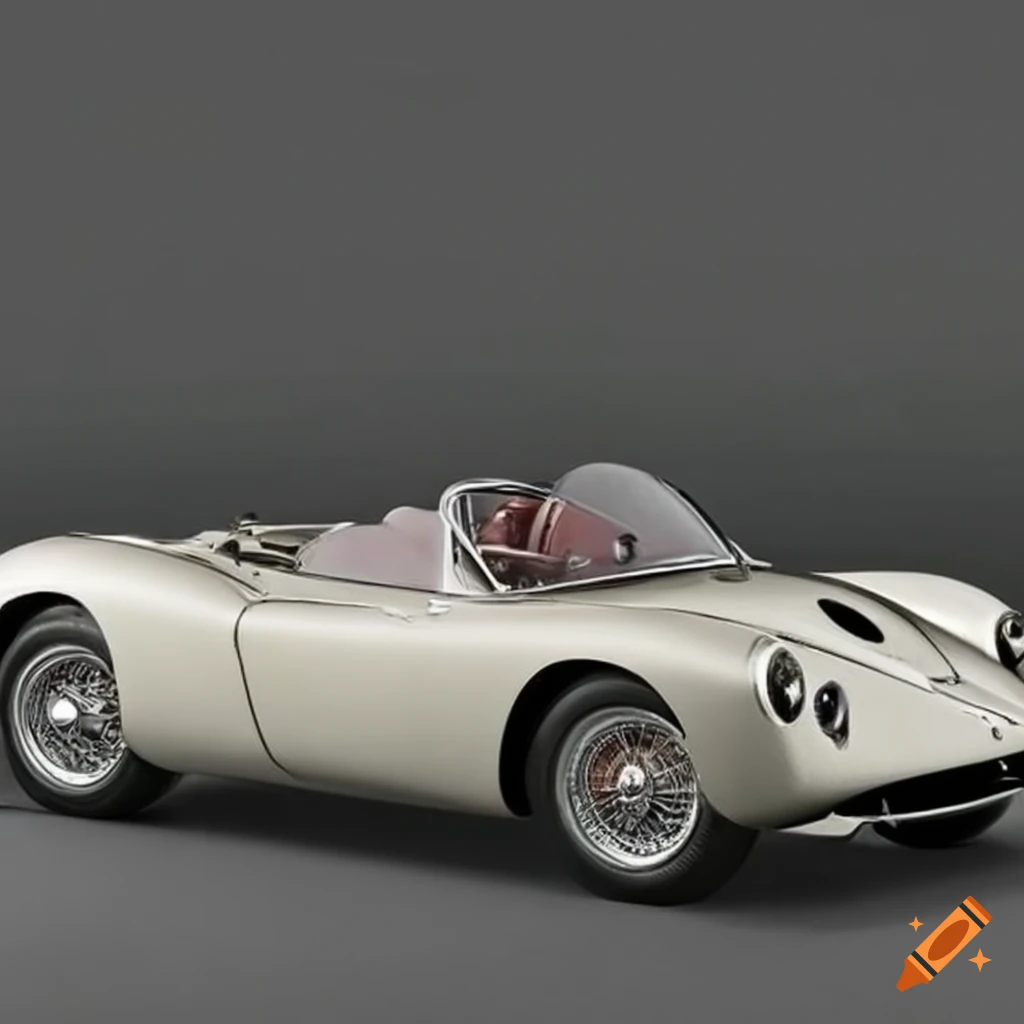 Vintage 1955 Pagani sports car with immaculate detail