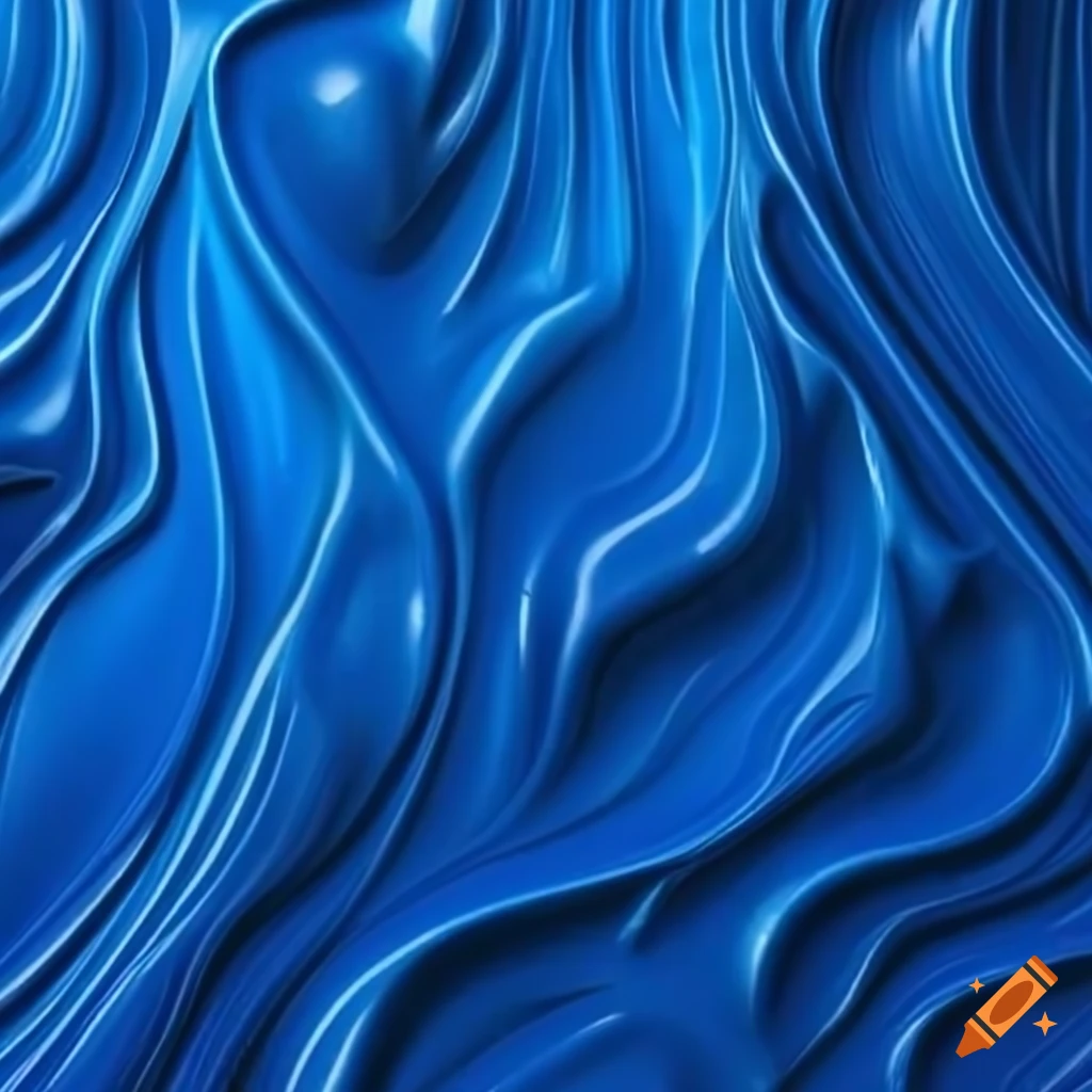 Blue plastic texture