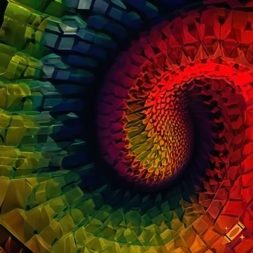 Intriguing and mysterious array of complex geometric patterns