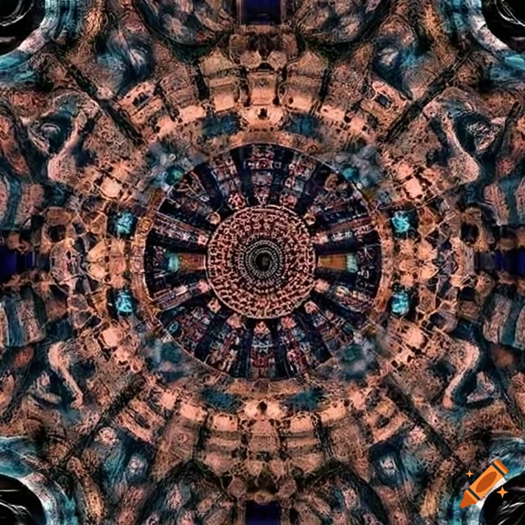 Intriguing and mysterious array of complex geometric patterns