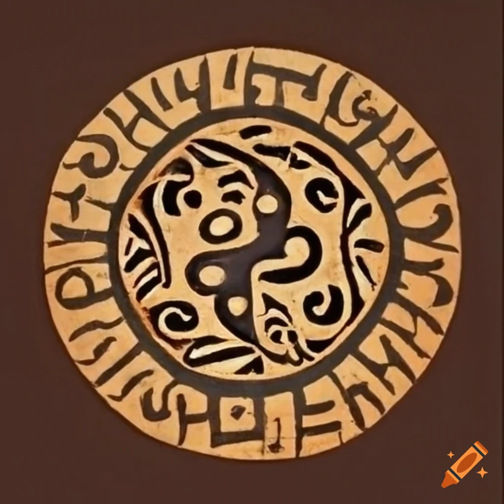 African Adinkra symbols from Uganda