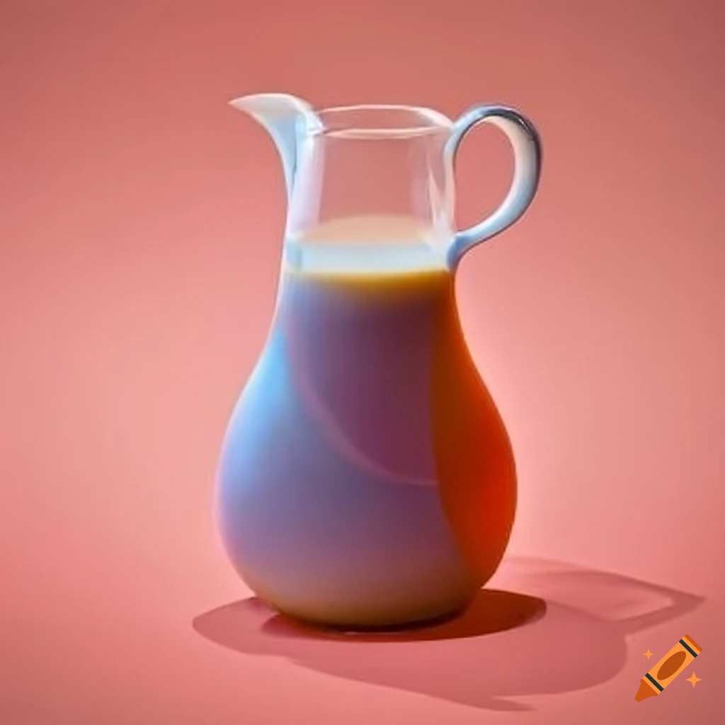 Milk jug labelled 'Dads Mil'