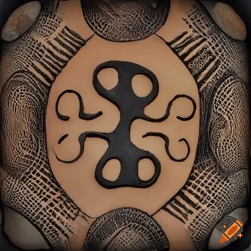 African Adinkra symbols from Uganda
