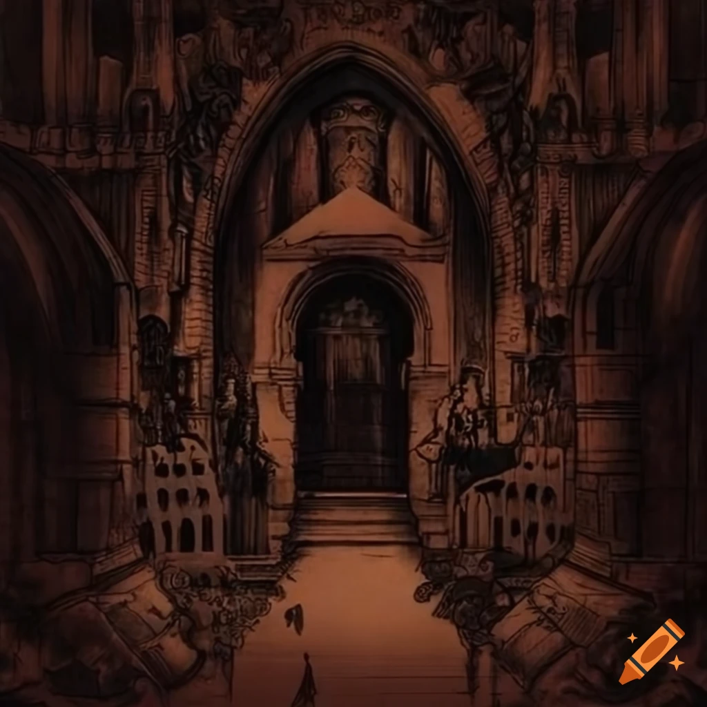 Dark academia 1970s paper art computer background