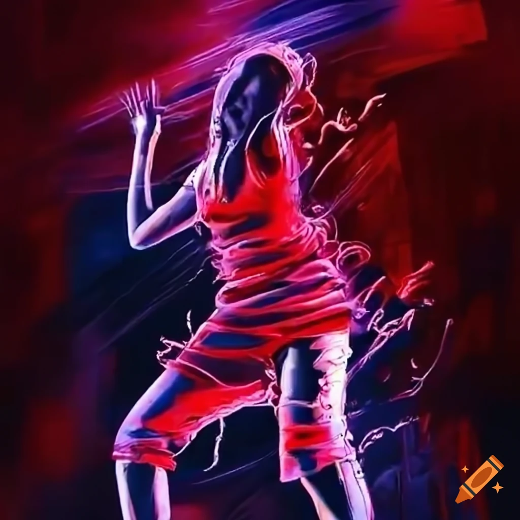 Girls dancing hip-hop
