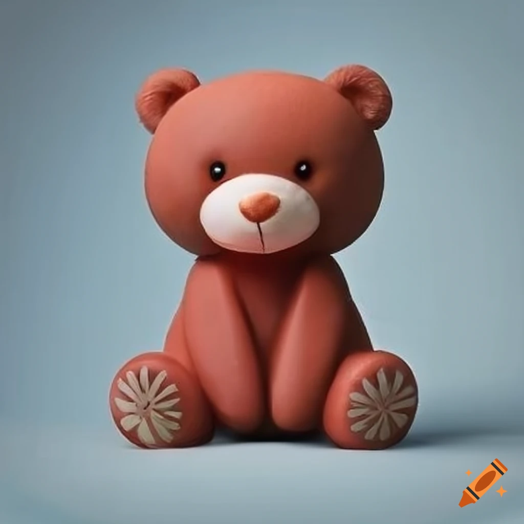 Plastic teddy bear