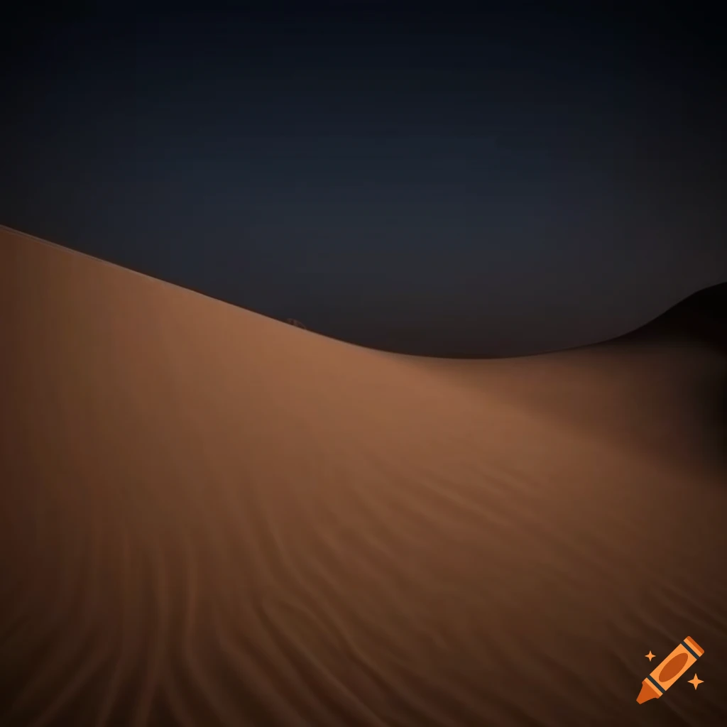 Square black dune background with an oriental theme