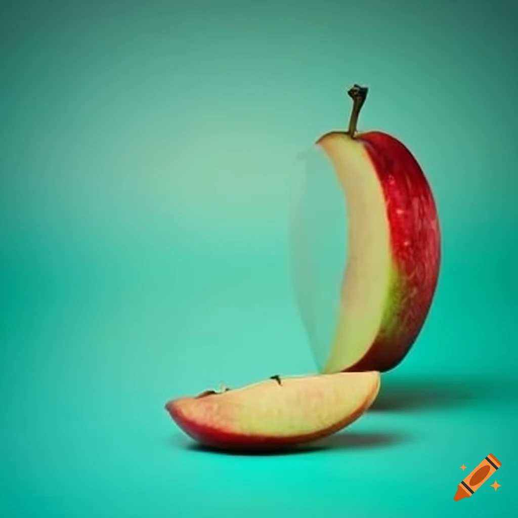 Apple with symbol of higher education in nutrition
