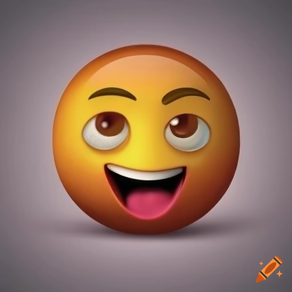 Funny smile emoji :)