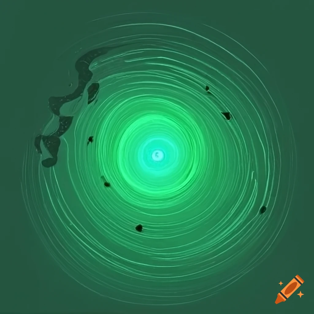Green lightning