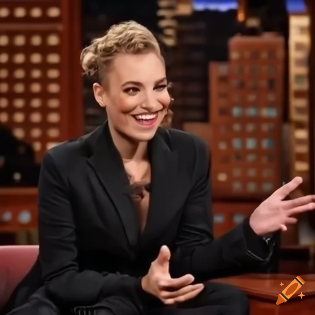 Late night US talk show featuring the Sentient Person discussing 