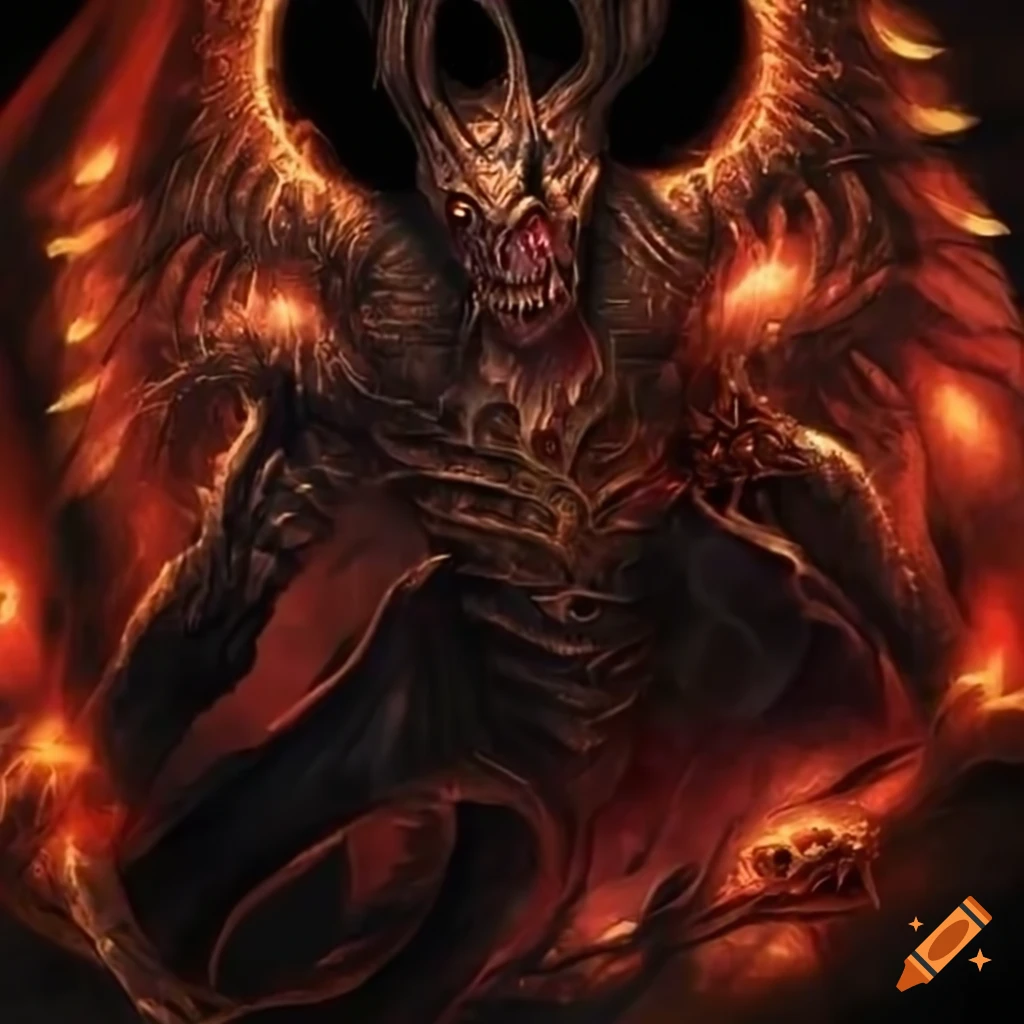 Evil god of chaos and void