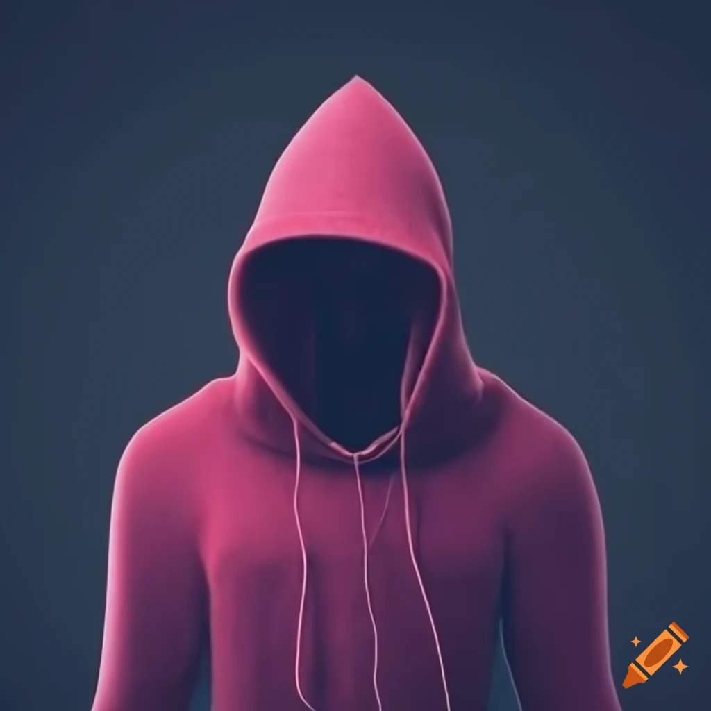 Man in hoodie listening to music