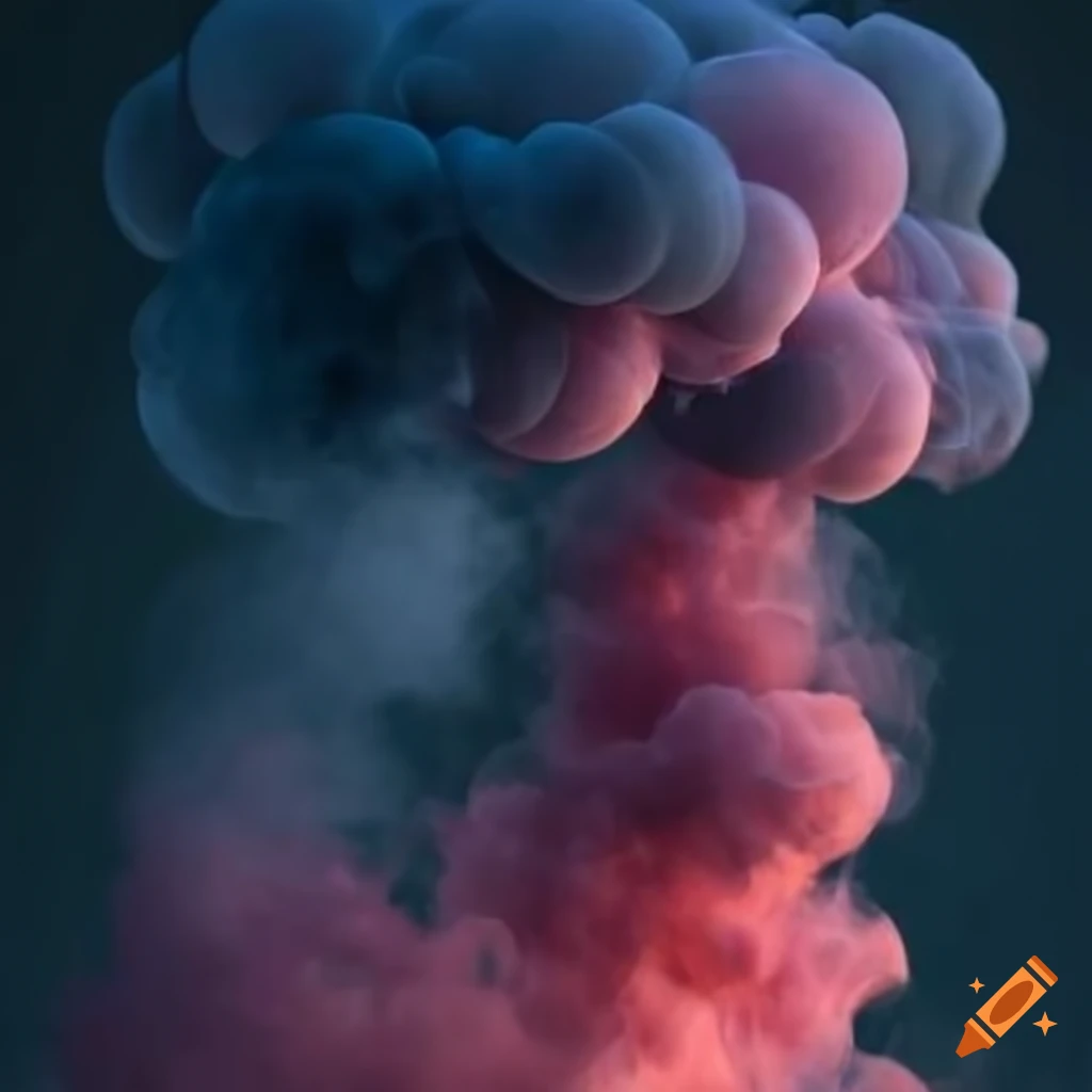 Smoke clouds with the text 'smoke show'
