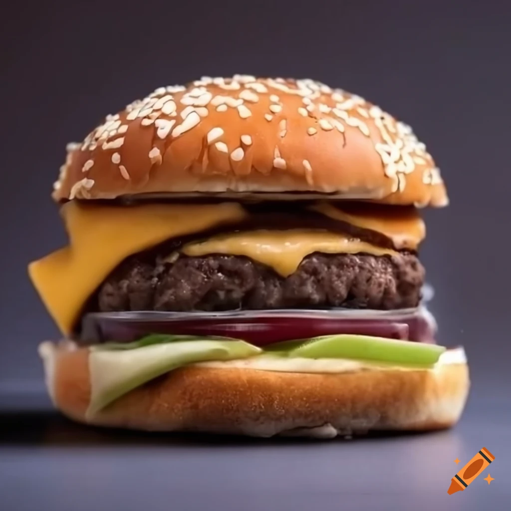 Delicious cheeseburger