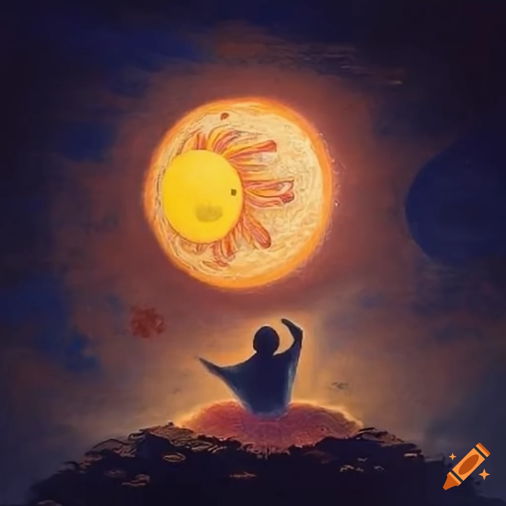 Poetry comparison between "Dance of the Sun Sun" and "Ballad of the Moon Moon"