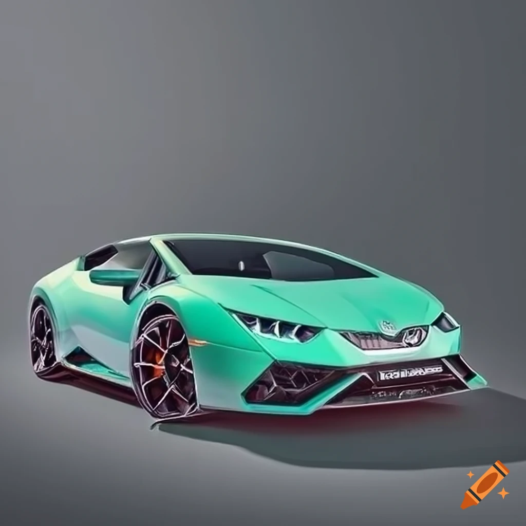 Combination of Škoda and Lamborghini Huracan resulting in Kurakan