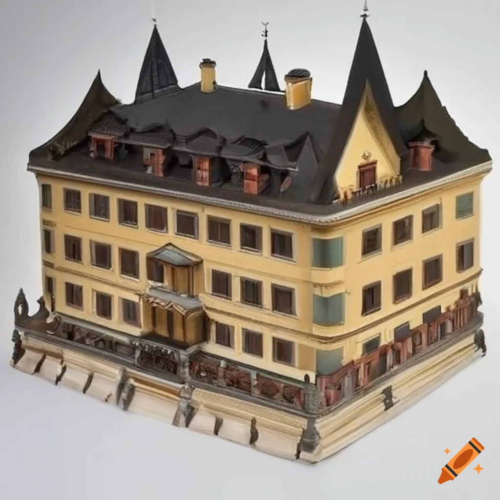 Model of a Swiss-Newfoundland palace