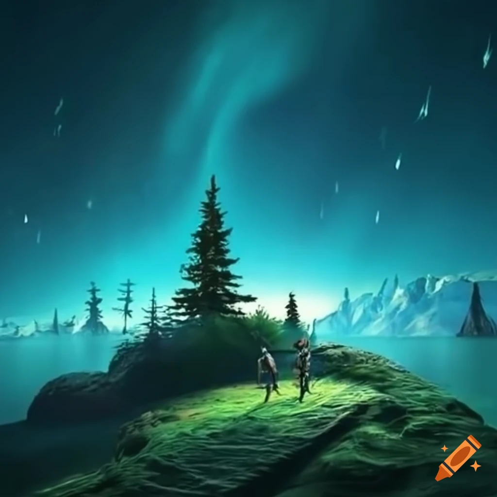 Scenery with hidden word EPIC