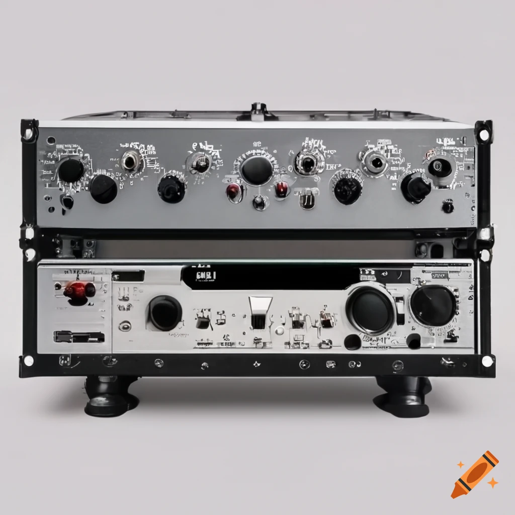 Rackmounted audio compressor without knobs