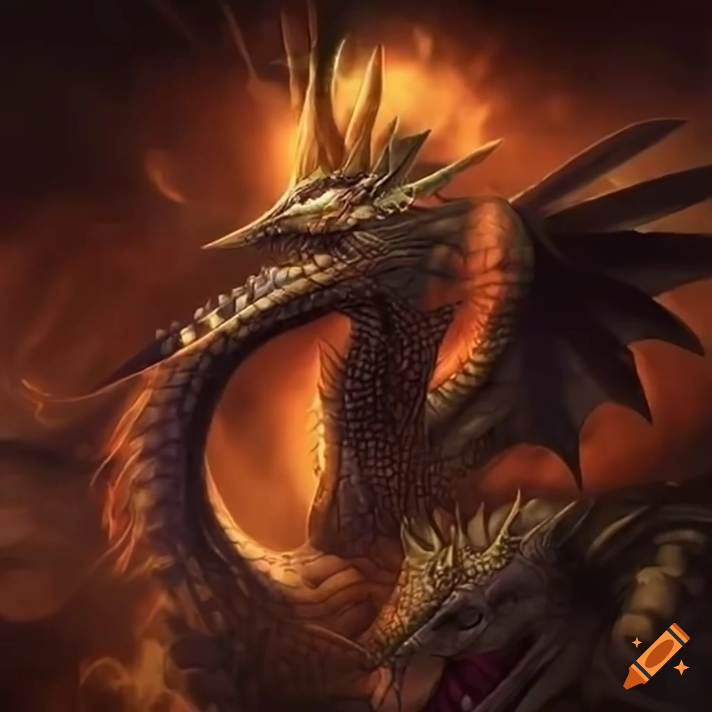 Dragon Avatar Guardians in the Nexus of Arborea