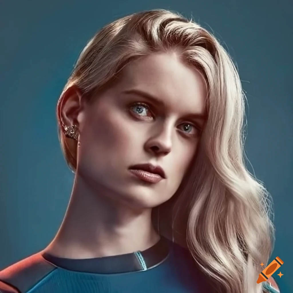 Young Starfleet cadet portrayed by Carol Marcus on Star Trek Discovery cover art