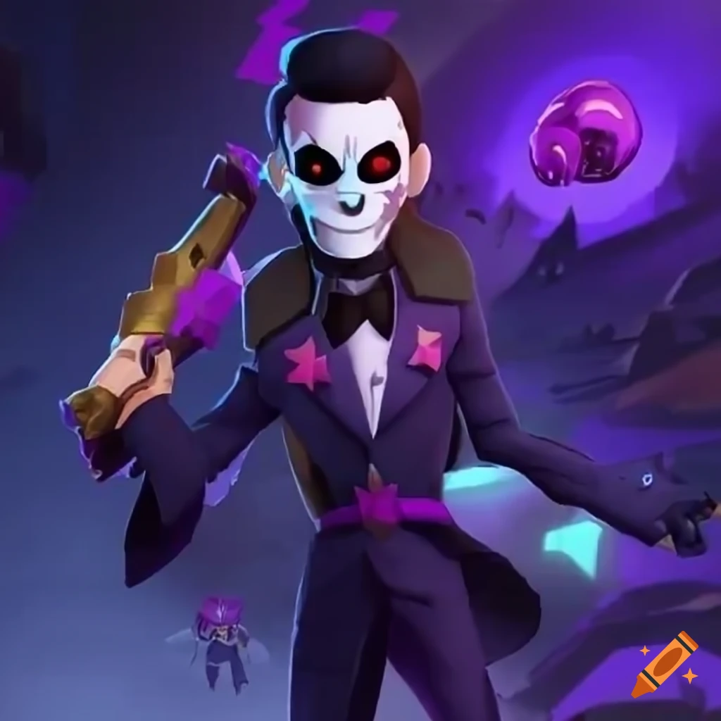 Mortis skin from Brawl Stars