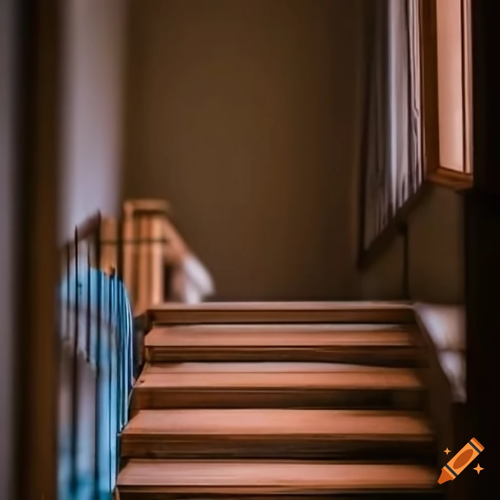 Staircase in a sad apartment