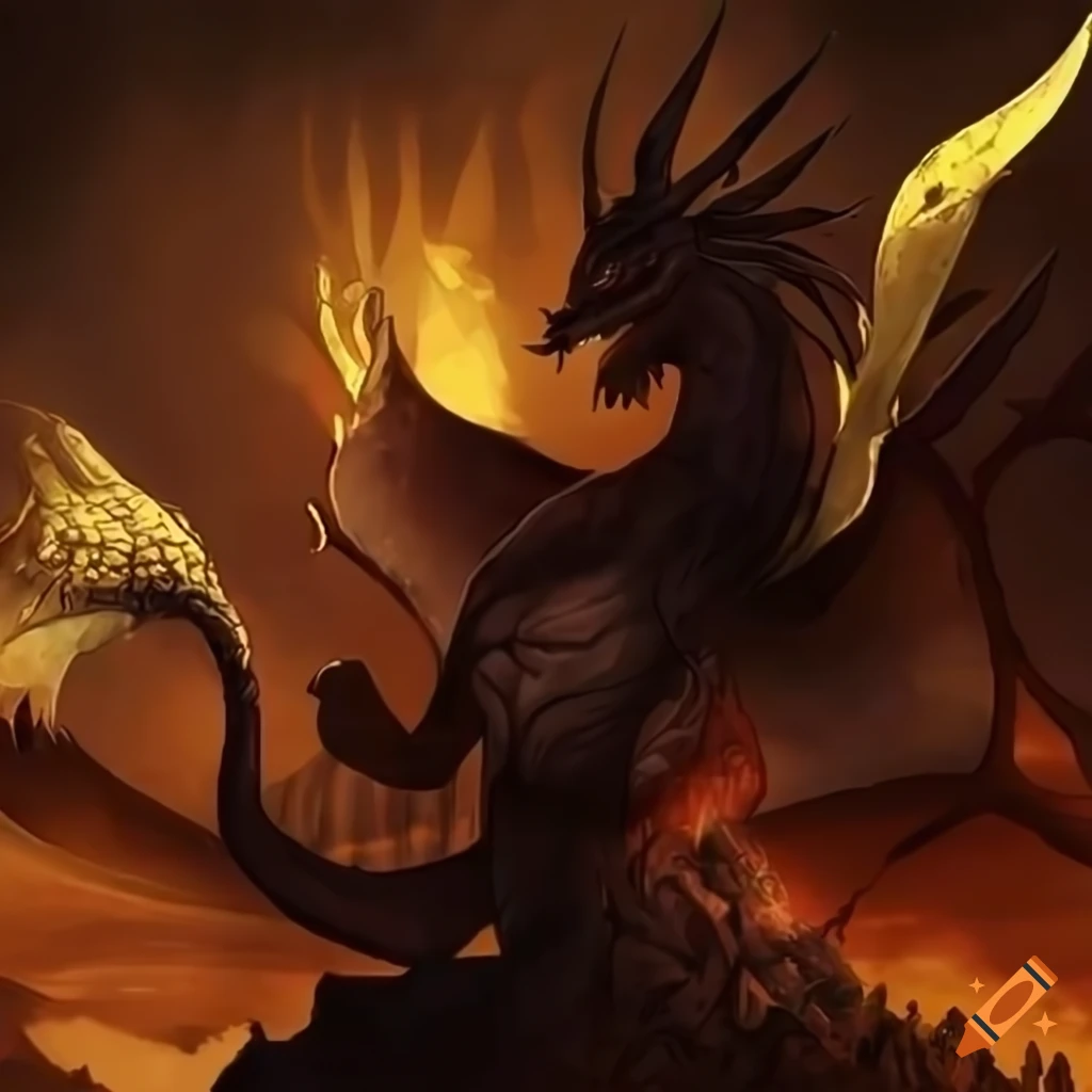 Dragon Avatar Guardians in the Nexus of Arborea