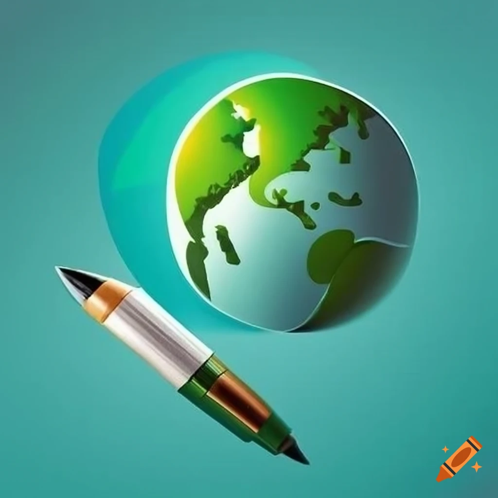 Logo design for GreenPen, an eco-friendly pen company