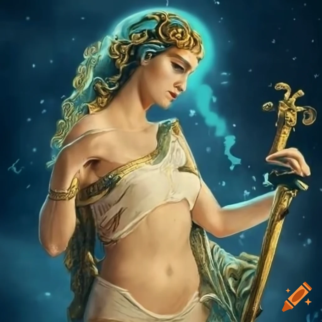Description of Ersa in Greek mythology as the personification of dew