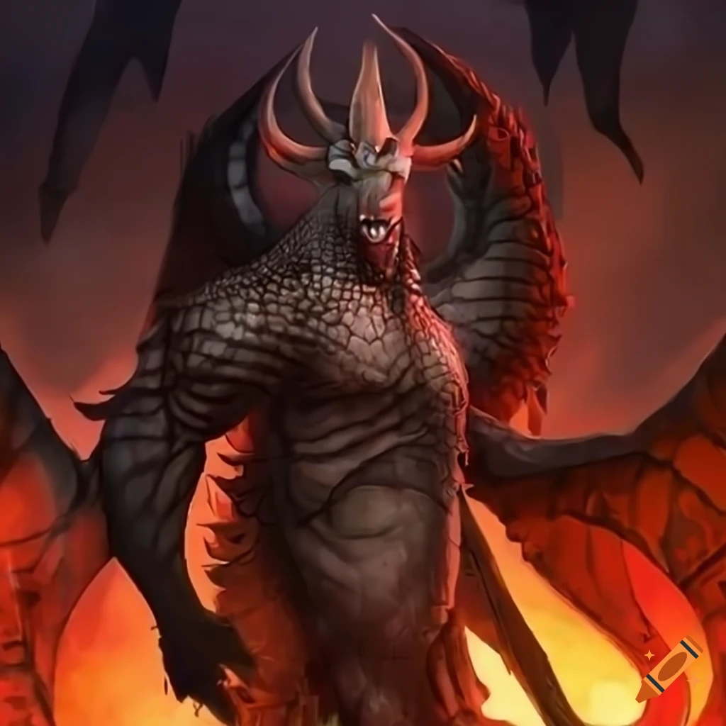 Dragon Avatar Guardians in the Nexus of Arborea