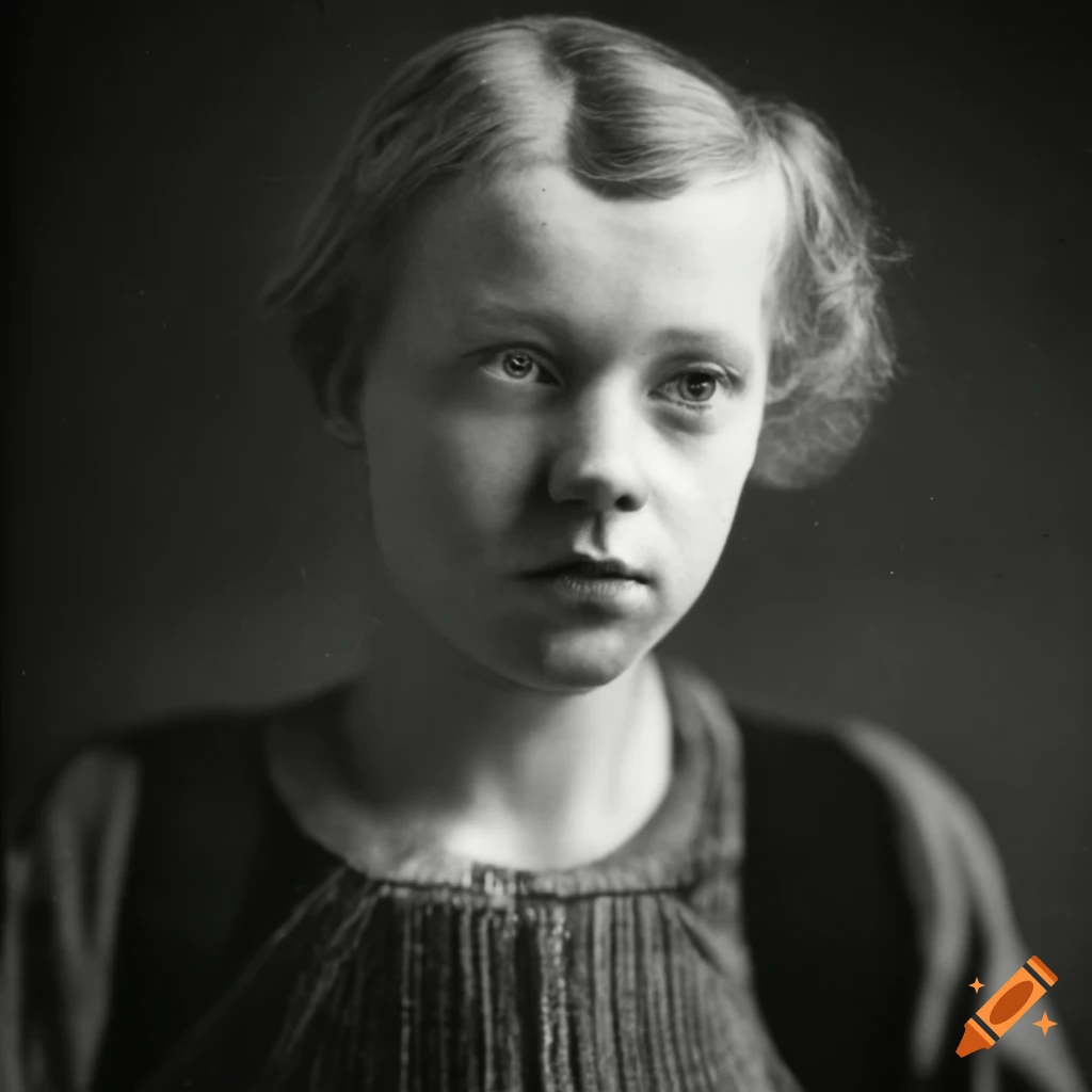 Vintage 1950s portrait of Sindre Reinemo Wålberg from Fjellhamar, Norway
