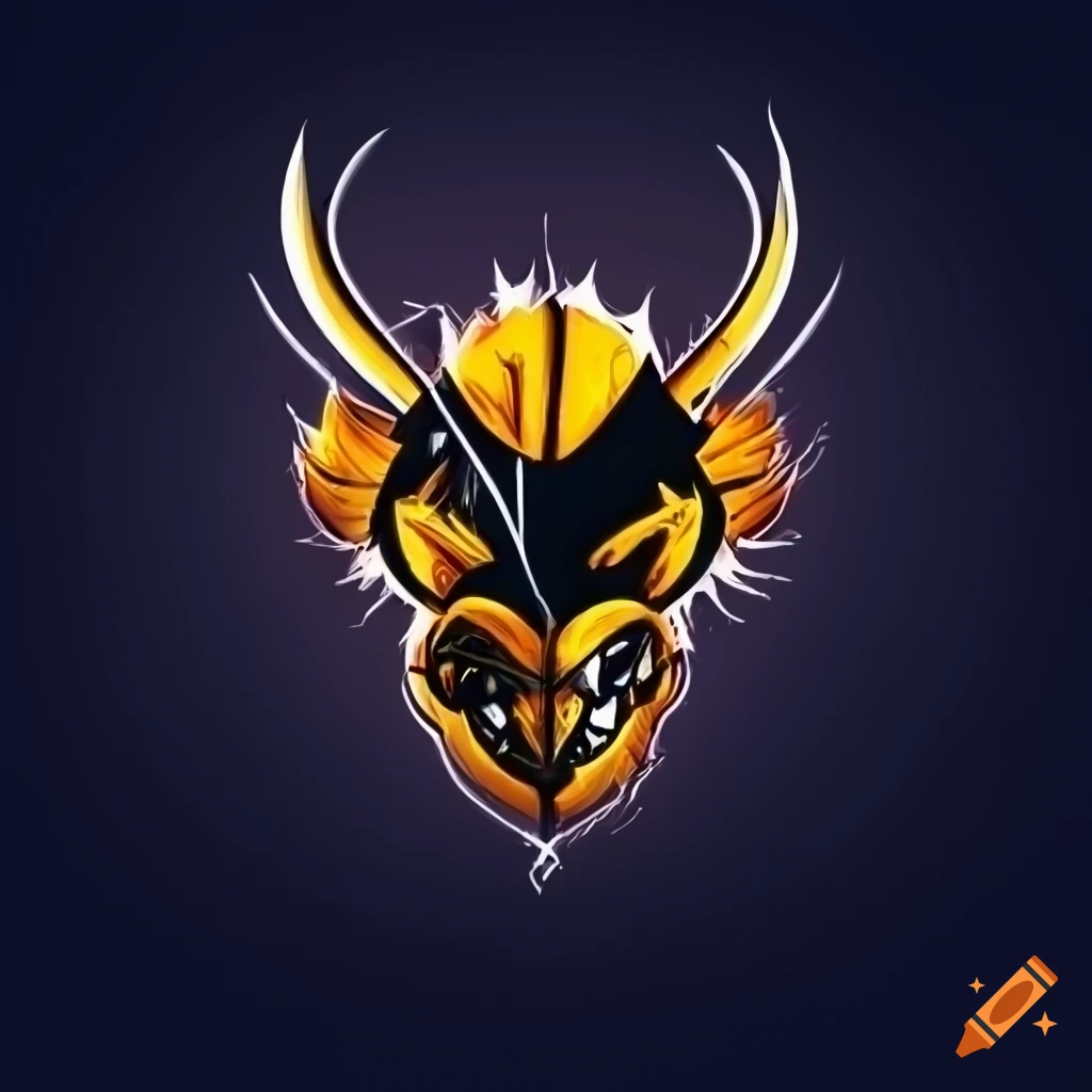 Logo for the ice hockey team, the Slaughter Wasps