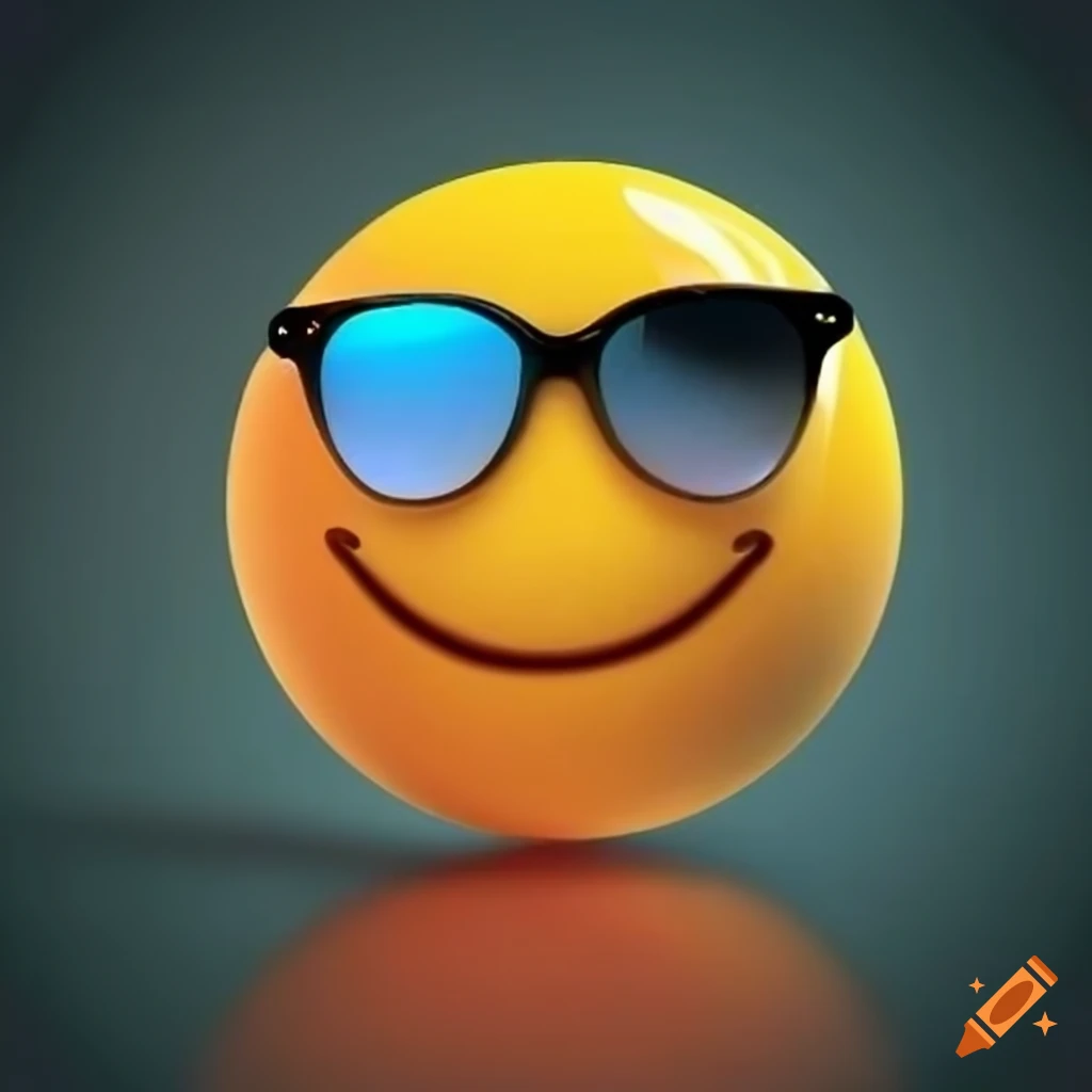 Smiley with sunglasses