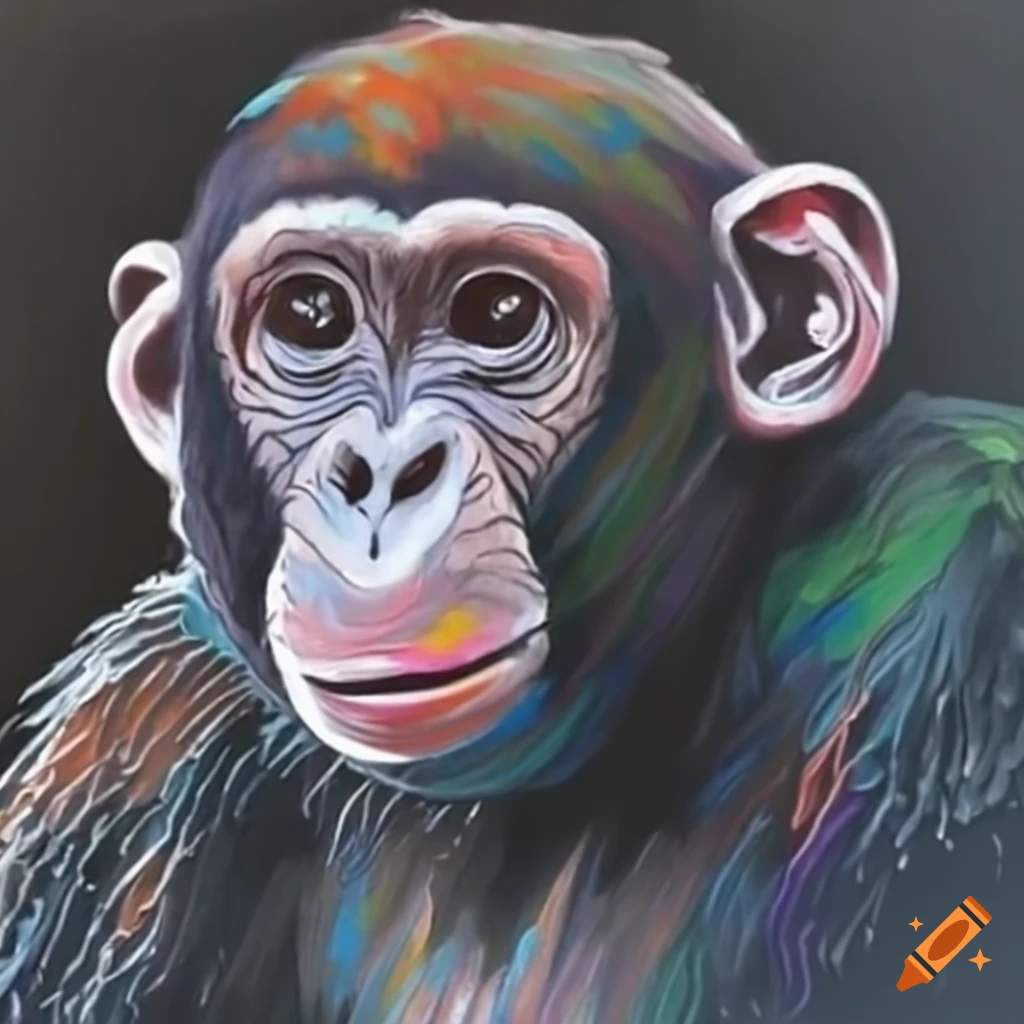 Cute chimpanzee