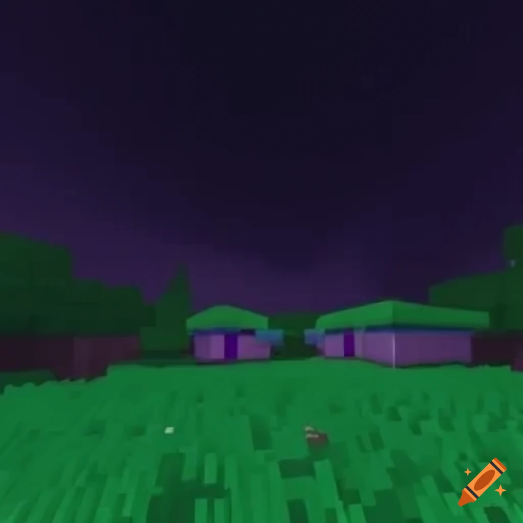 Minecraft liminal space dreamcore concept