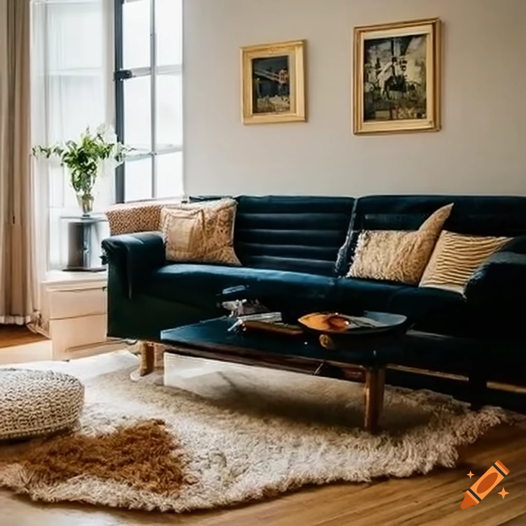 Aesthetic living room interior design
