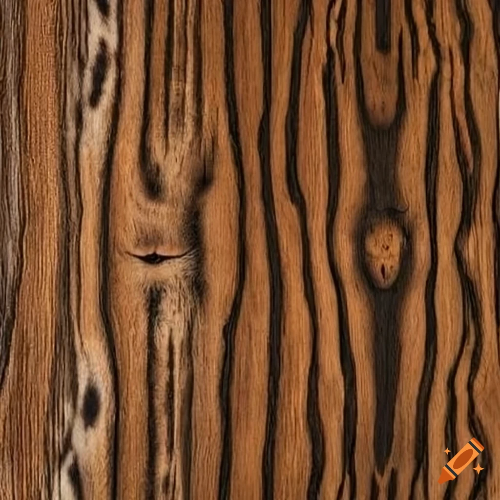 African wood leopard pattern design