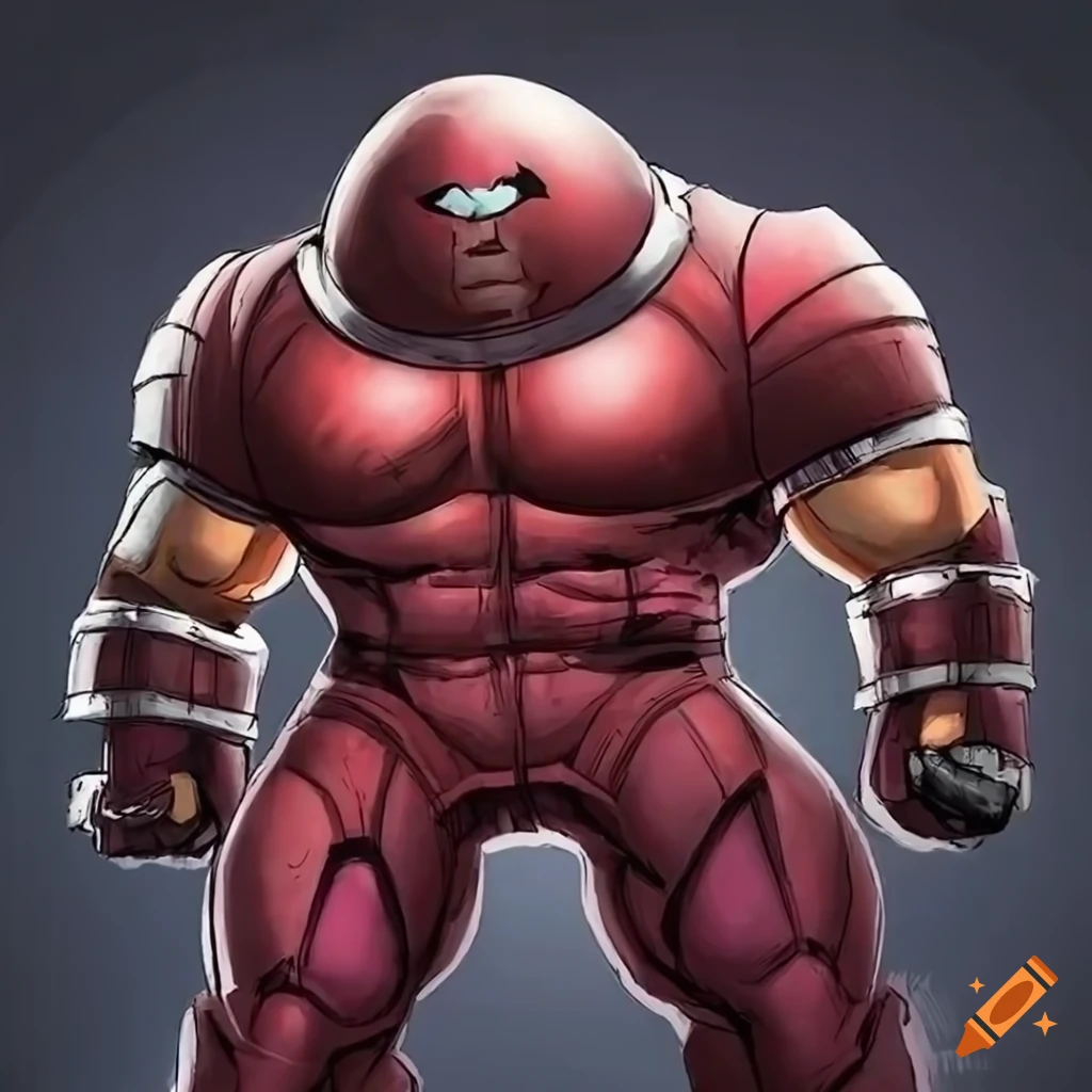Cybernetic reimagining of Juggernaut from Marvel Comics