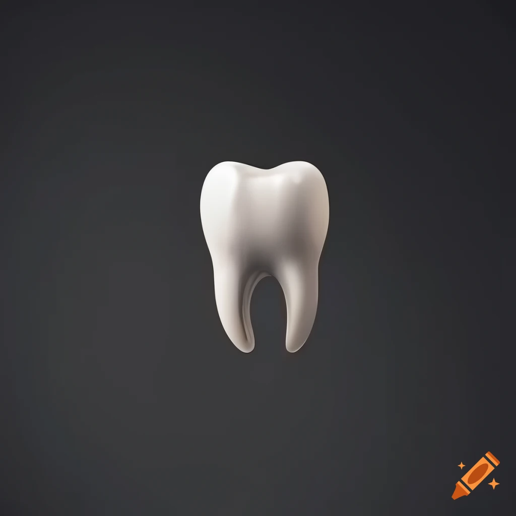 Minimalistic dental office logo symbolizing hope and contentment