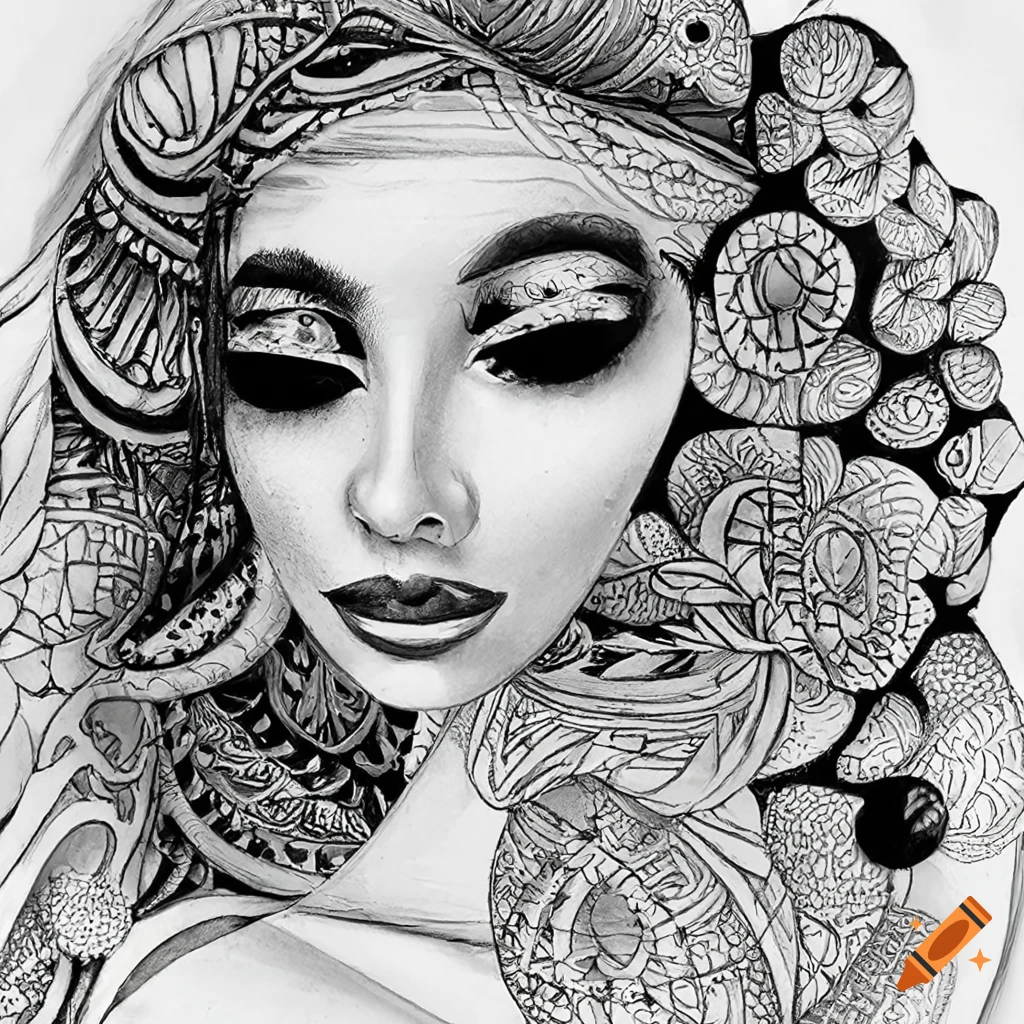 Zentangle art inspired by Mother's Day to express gratitude and love