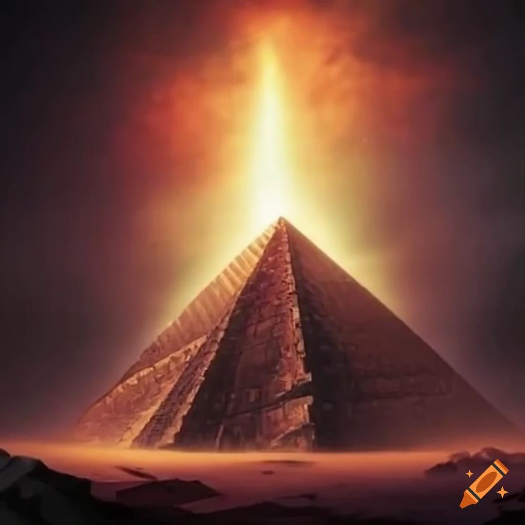 Intense bossfight inside a dark pyramid